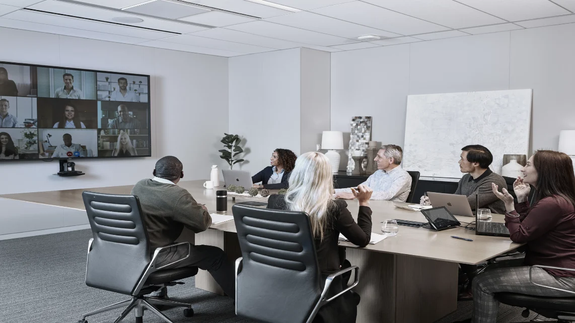 Meeting-room inspiration · illustrative image
